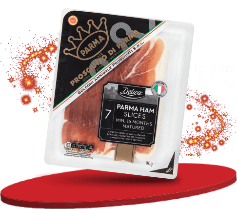 Lidl's Deluxe original Italian Parma ham