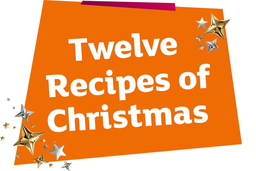 Twelve Recipes of Christmas graphic