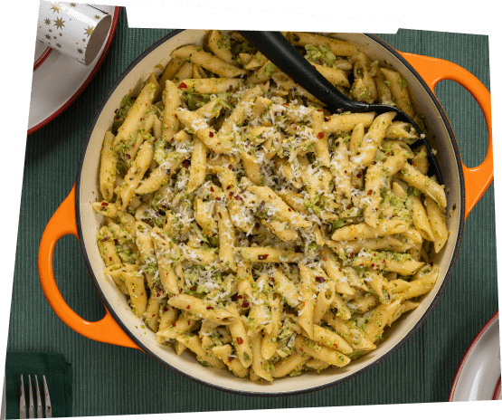 Aunty Rita’s broccoli pasta