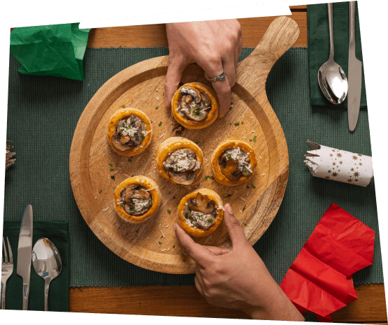 Samantha’s Mushroom vol-au-vents