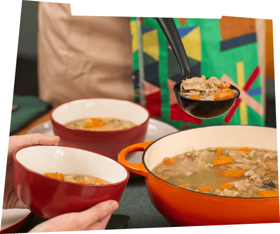 Simon’s Christmas Eve ribs & pea soup